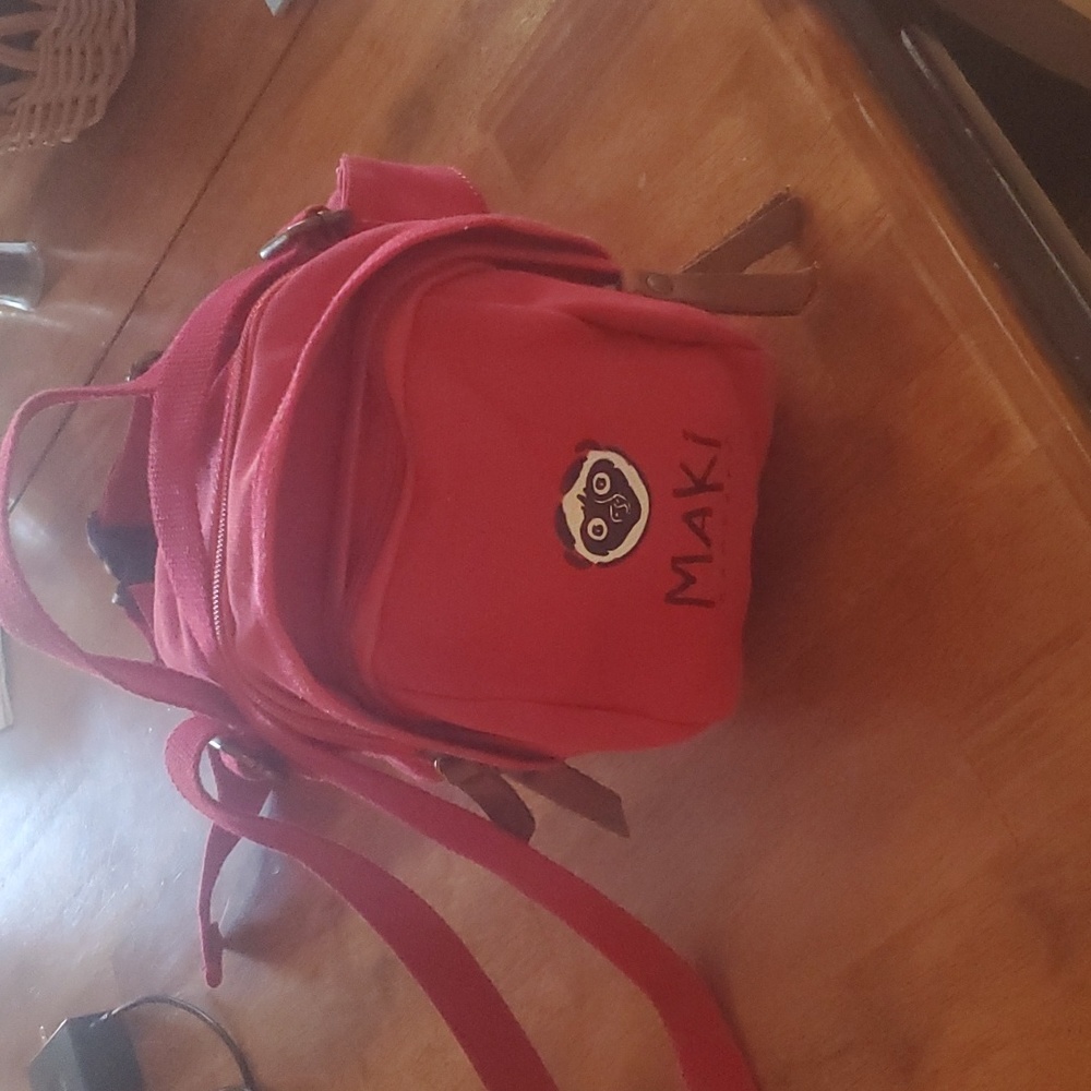 Maki Madagascar Red Crossbody with Waist Straps